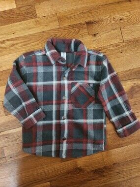 Boys Fleece Shirt Jacket